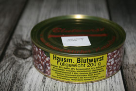 Chilli-Blutwurst 200g 2,20€ / Stück
