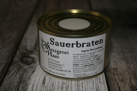 Sauerbraten 400g 5,20€ / Stück
